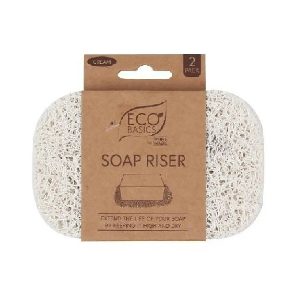 White Magic Eco Basics Soap Riser   Pack Of 2