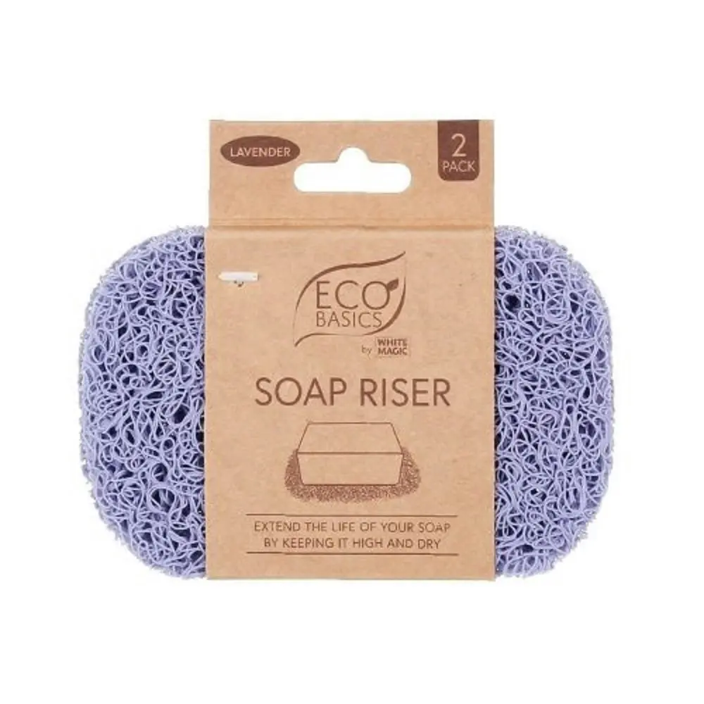 White Magic Eco Basics Soap Riser   Pack Of 2