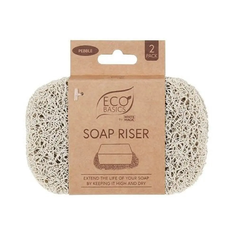 White Magic Eco Basics Soap Riser   Pack Of 2