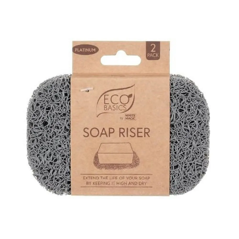 White Magic Eco Basics Soap Riser   Pack Of 2