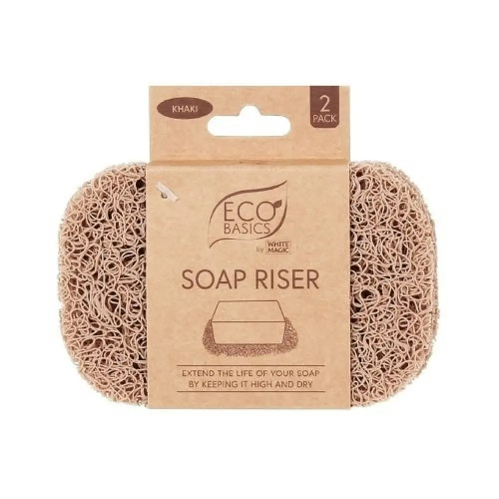 White Magic Eco Basics Soap Riser   Pack Of 2