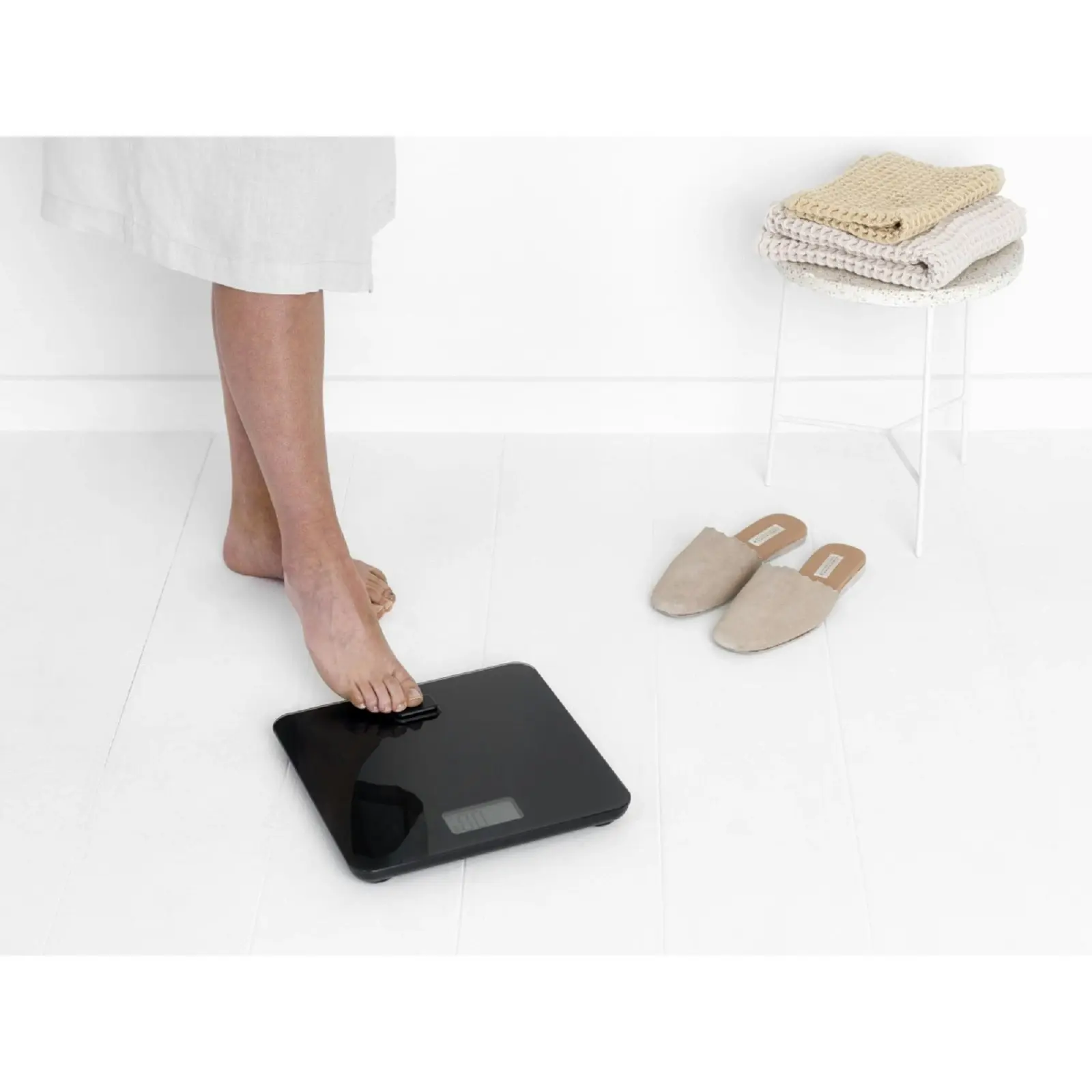 Brabantia Digital Battery Free Bathroom Scale   Dark Grey