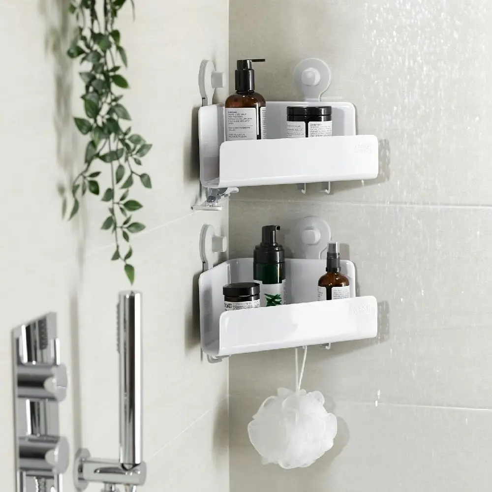 Joseph Joseph Easystore Corner Shower Shelf   2 Pack