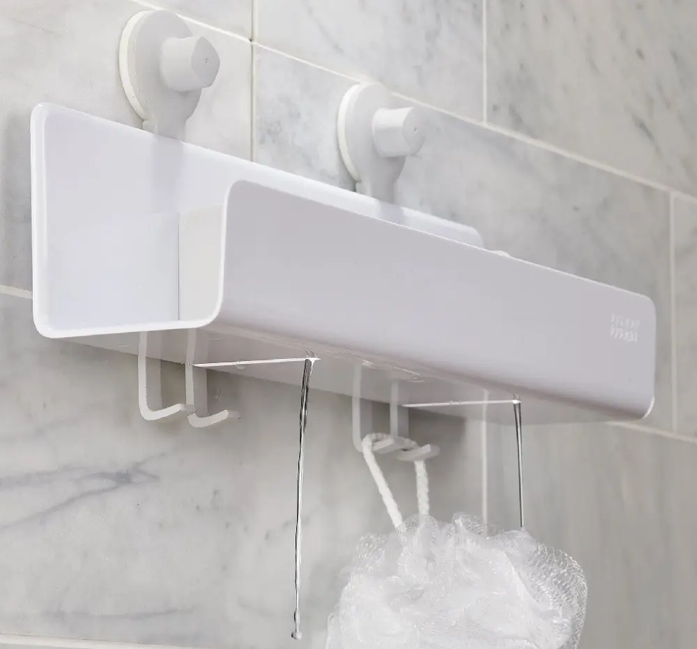 Joseph Joseph Easystore Large Shower Shelf With Removable Mirror