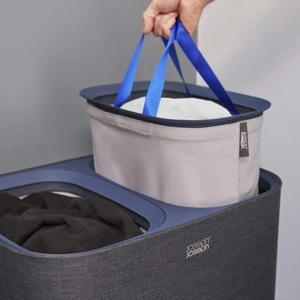 Joseph Joseph Tota 90l Laundry Separation Basket   Black