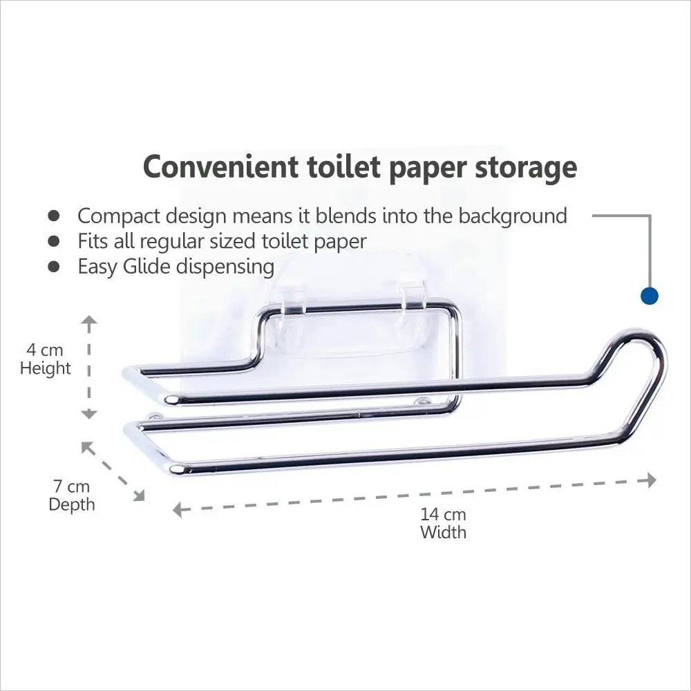 I-Hook STAINLESS STEEL TOILET PAPER HOLDER