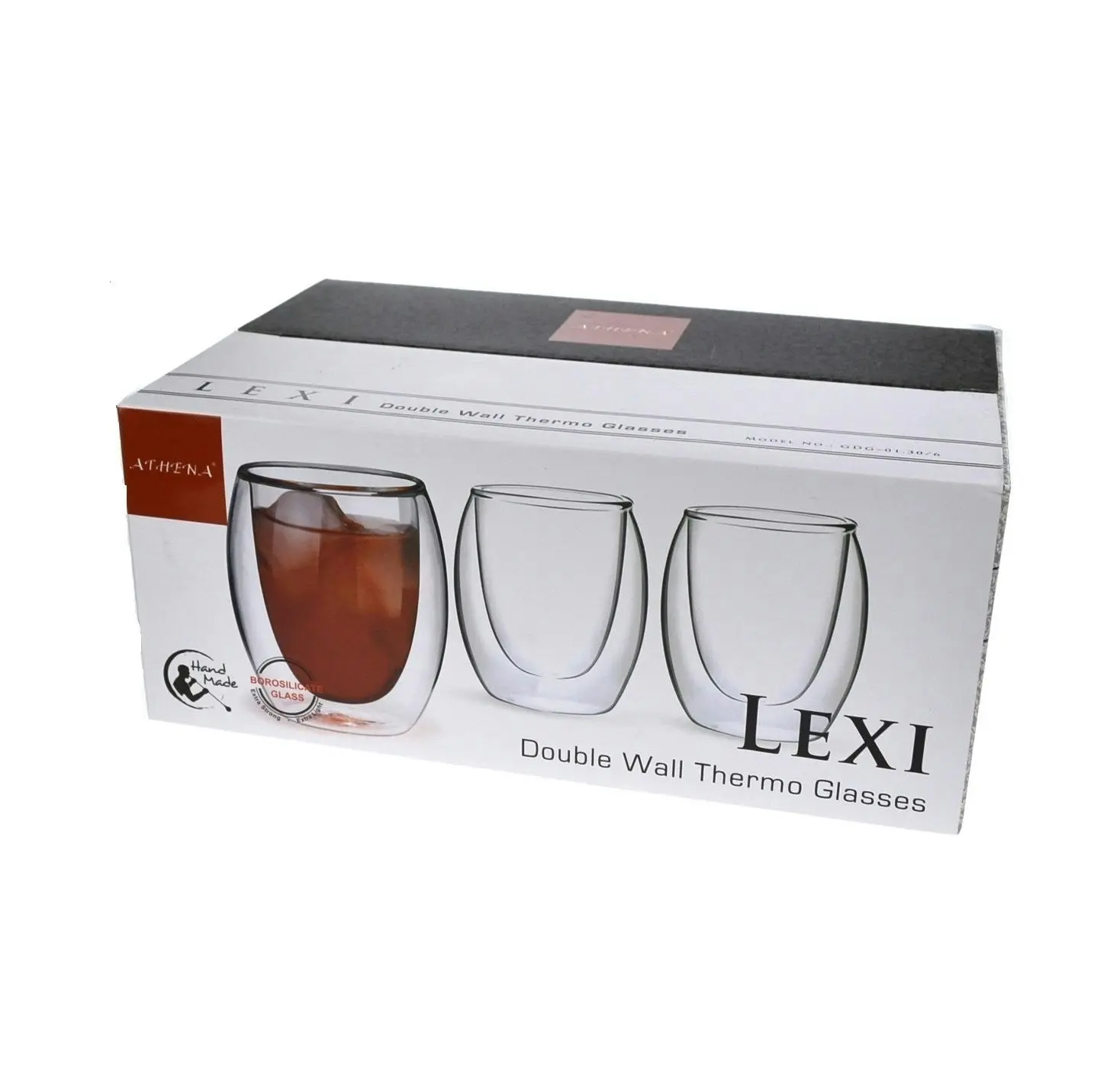 Lexi 250ml DUAL DOUBLE WALL ESPRESSO CUPS - SET OF 6