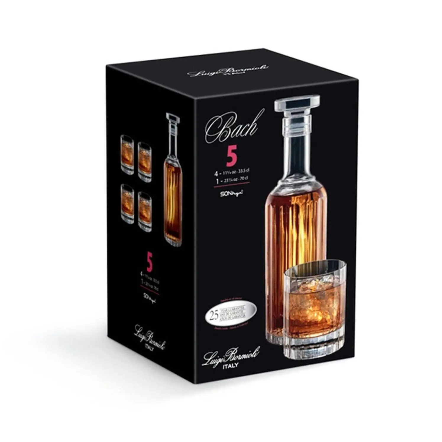 Luigi Bormioli Bach Spirit 5 Piece Set