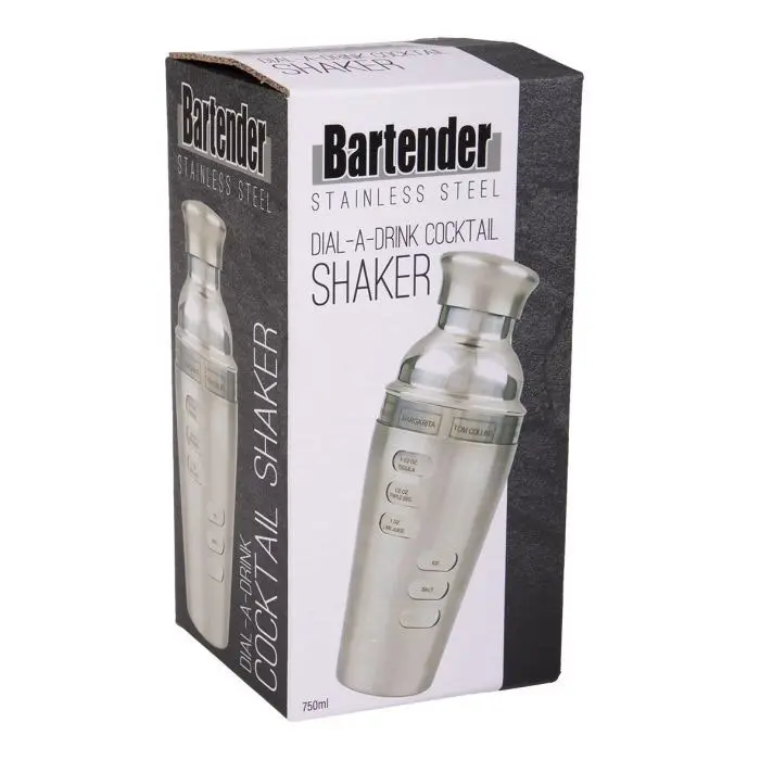 DIAL A DRINK COCKTAIL SHAKER 750ml