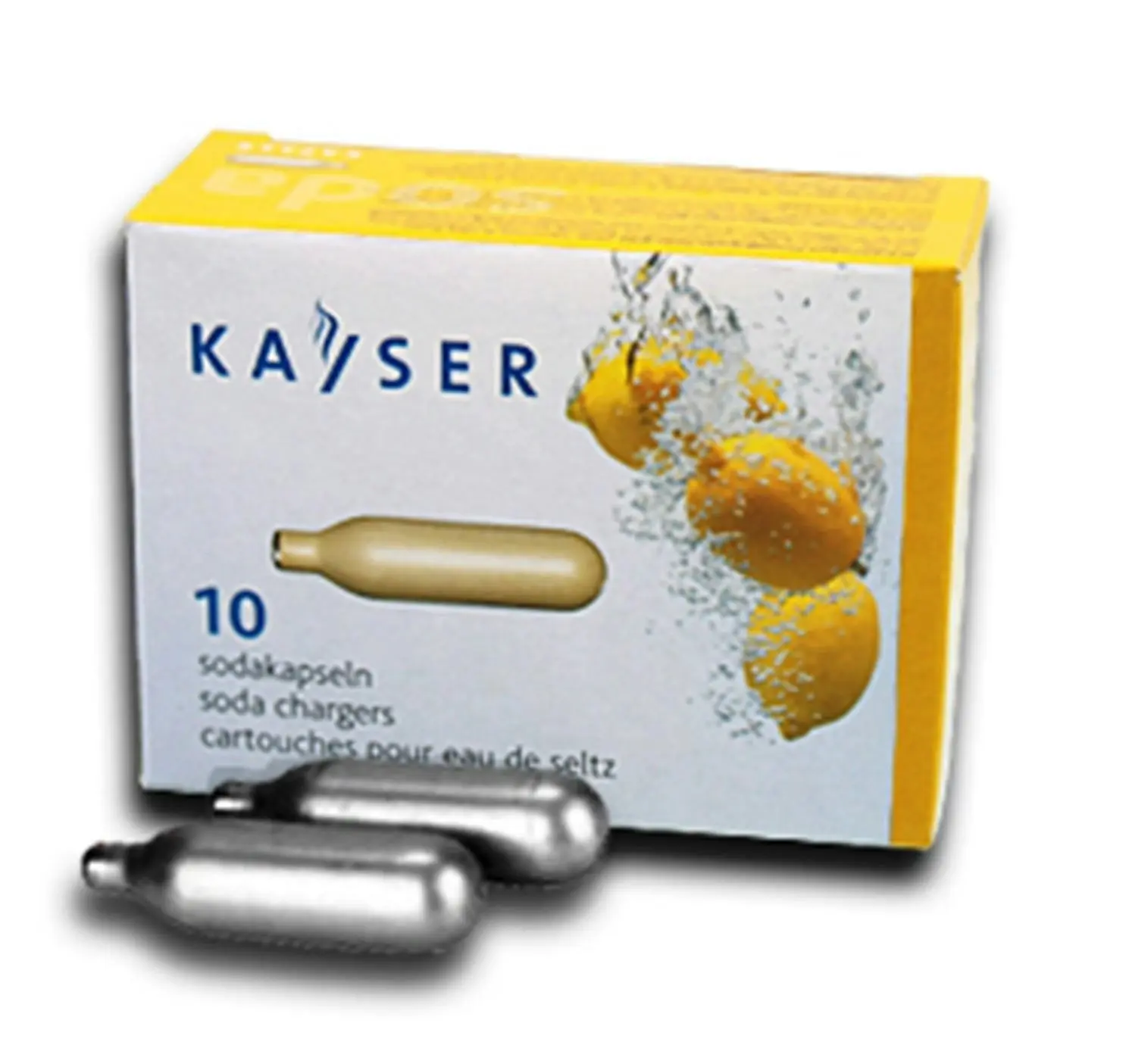 Kayser Soda Chargers   Pk 10