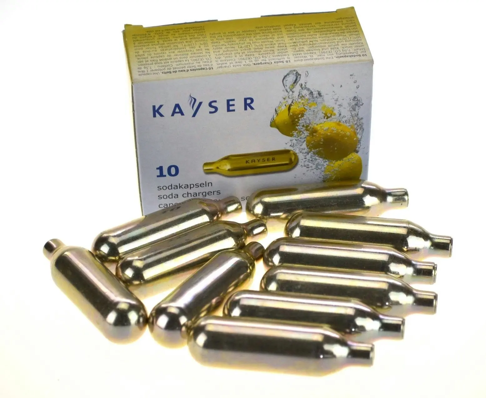 Kayser Soda Chargers   Pk 10