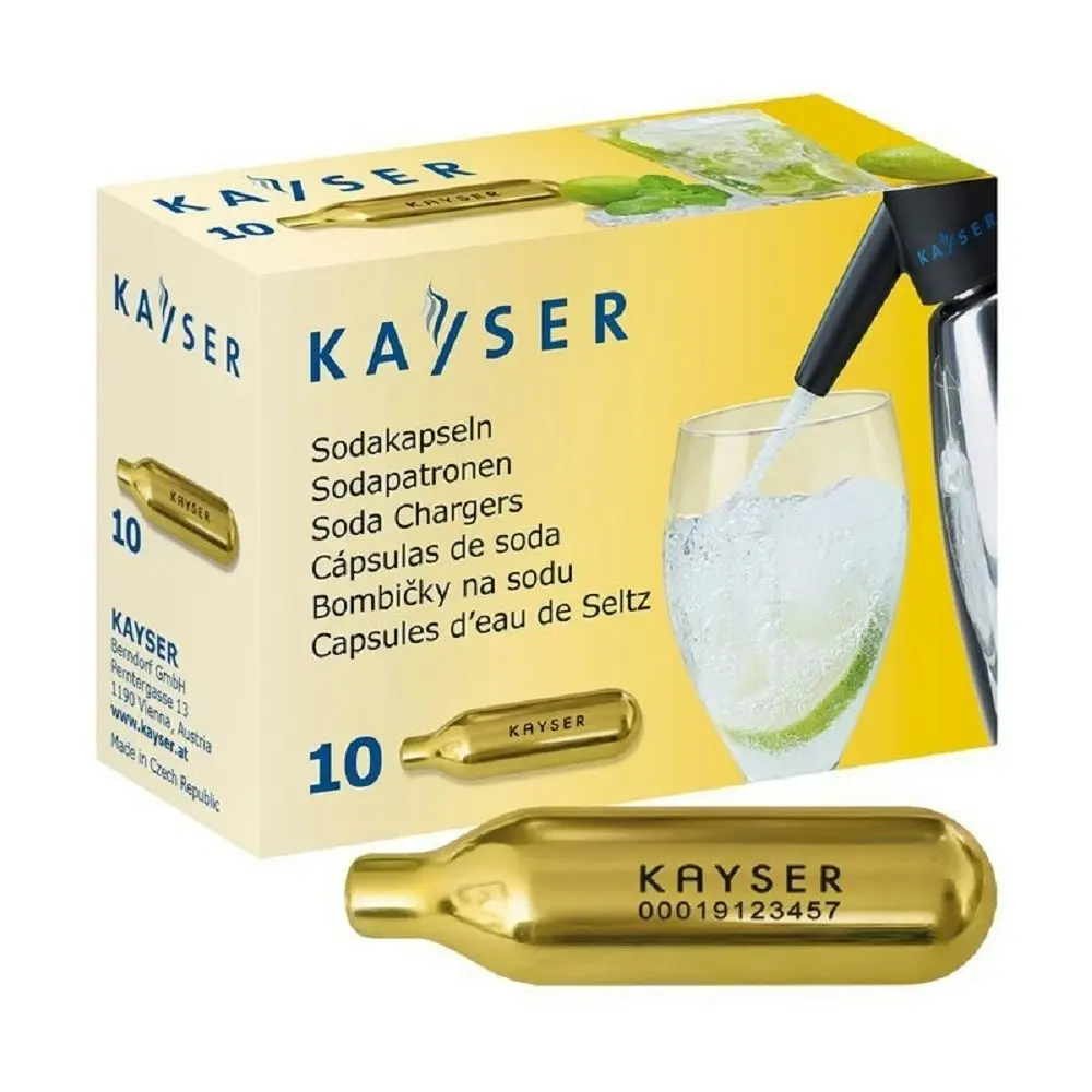 Kayser Soda Chargers   Pk 10