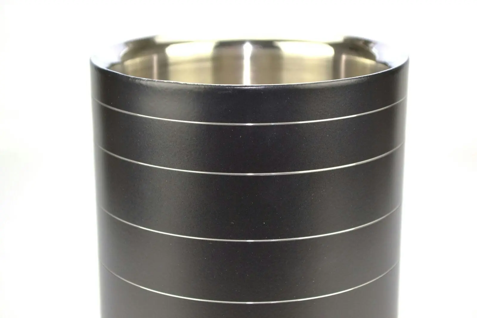 Stainless Steel Wine Cooler Insulated   Black