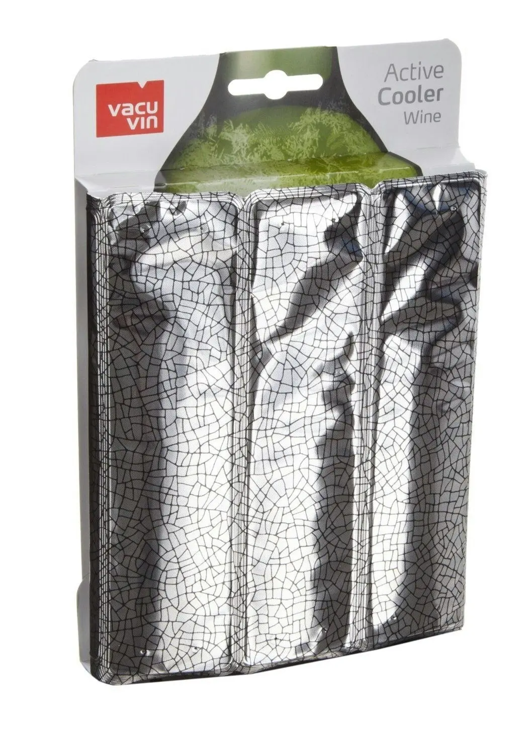 Vacu Vin Active Wine Cooler   Silver