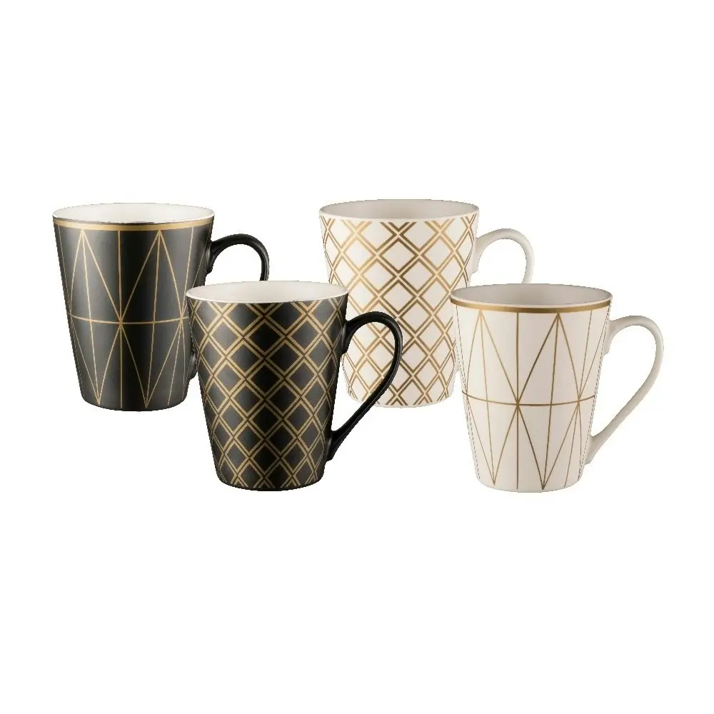 Bundanoon New Bone China Coffee & Tea Mugs   Set Of 4