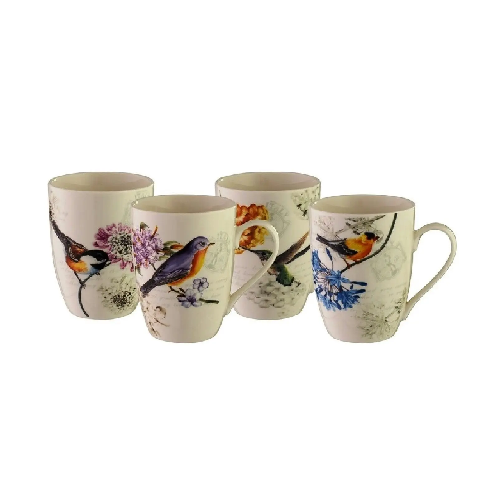 Bundanoon New Bone China Coffee & Tea Mugs   Set Of 4