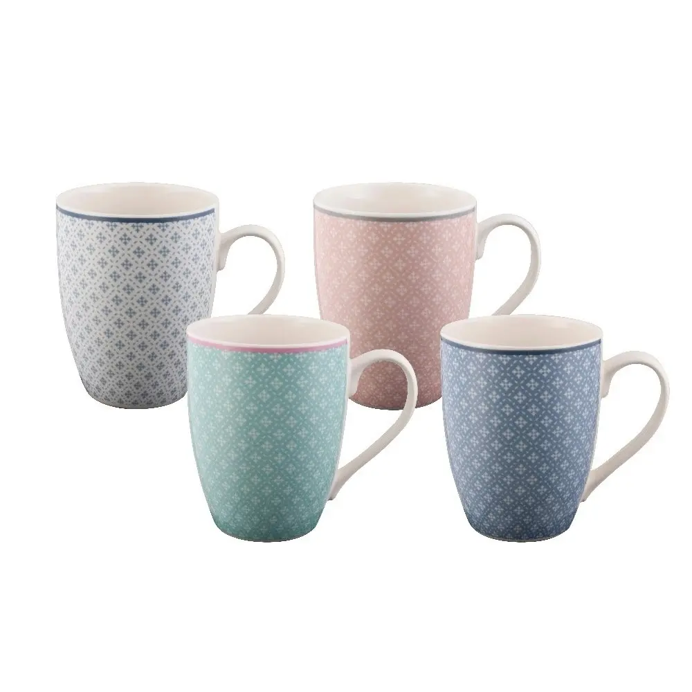 Bundanoon New Bone China Coffee & Tea Mugs   Set Of 4