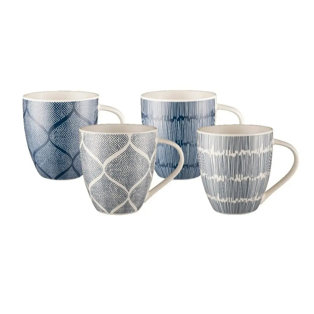 Bundanoon New Bone China Coffee & Tea Mugs   Set Of 4