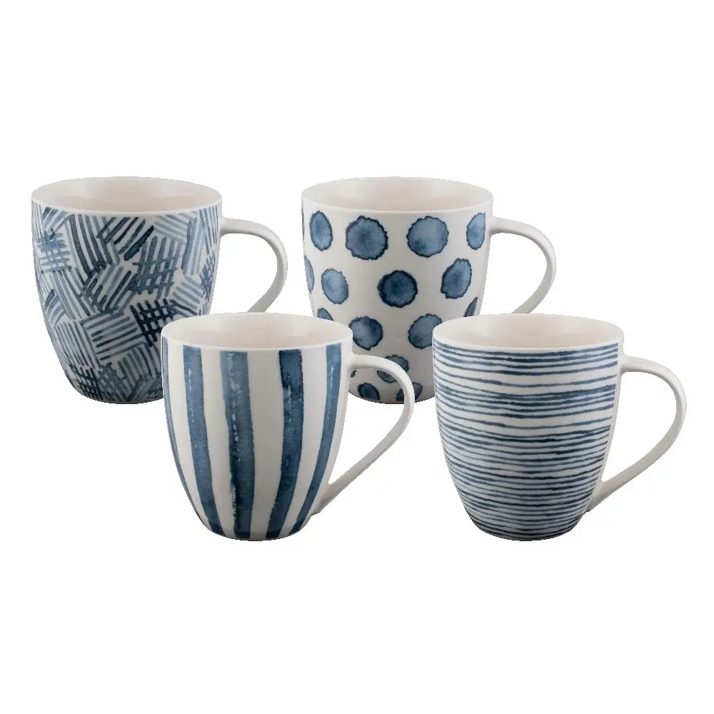 Bundanoon New Bone China Coffee & Tea Mugs   Set Of 4