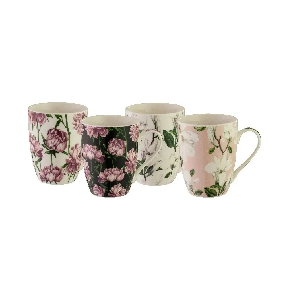 Bundanoon New Bone China Coffee & Tea Mugs   Set Of 4