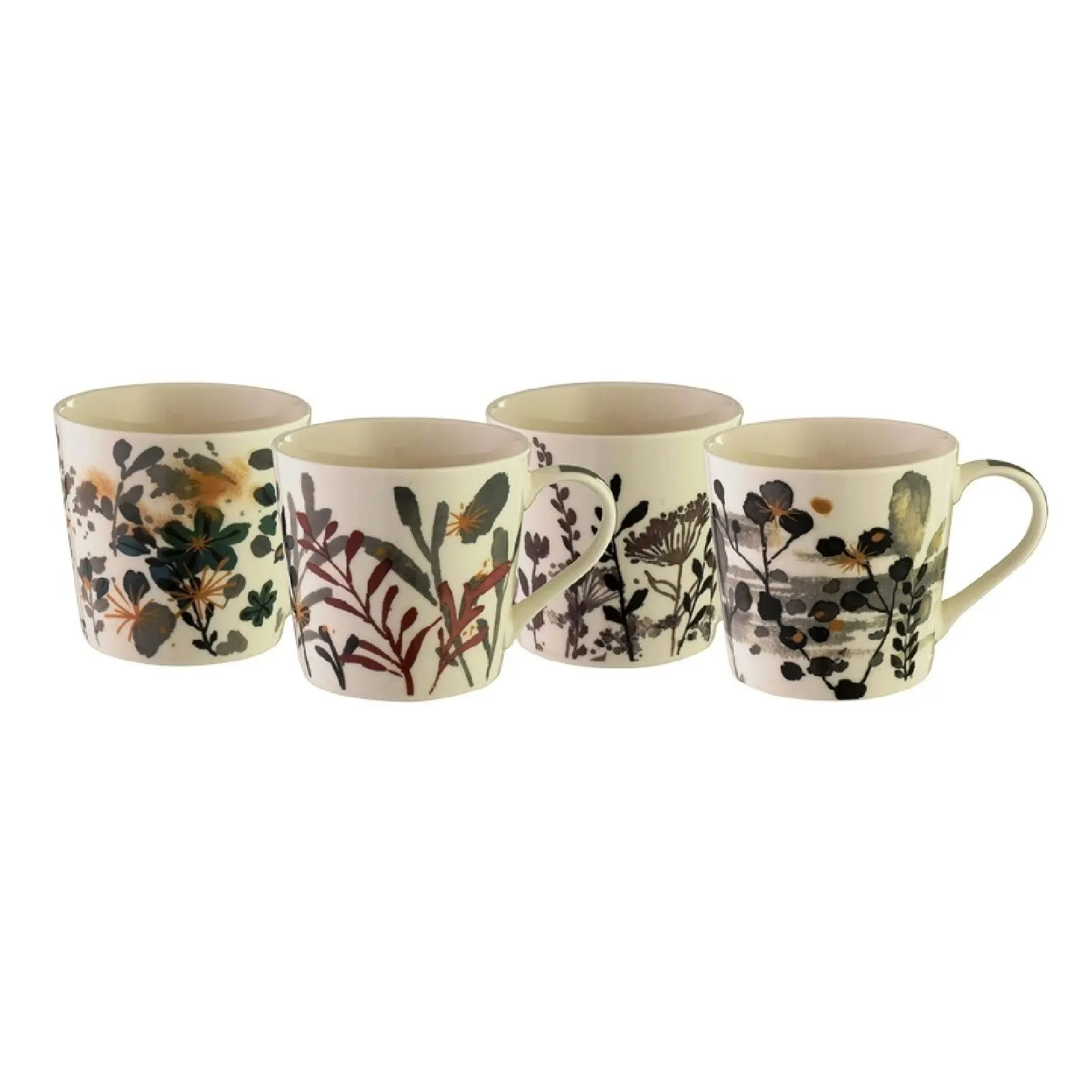 Bundanoon New Bone China Coffee & Tea Mugs   Set Of 4