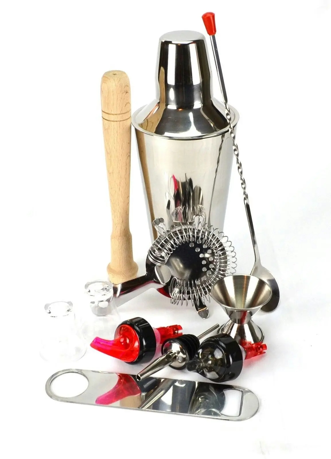 10 Piece Cocktail Shaker Set Sp   With Free Bar Blade