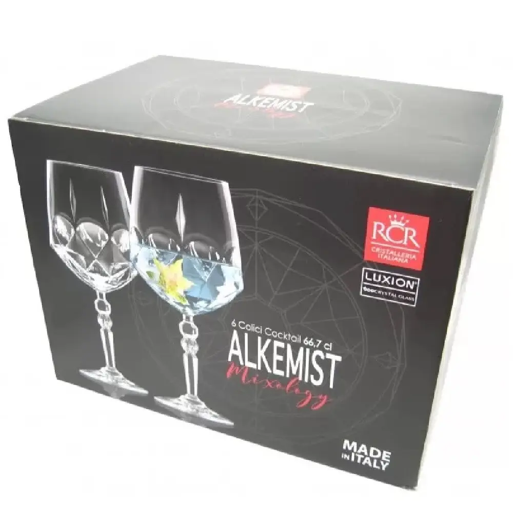 RCR Mixology Alkemist Cocktail Goblet 667ml   Set Of 6