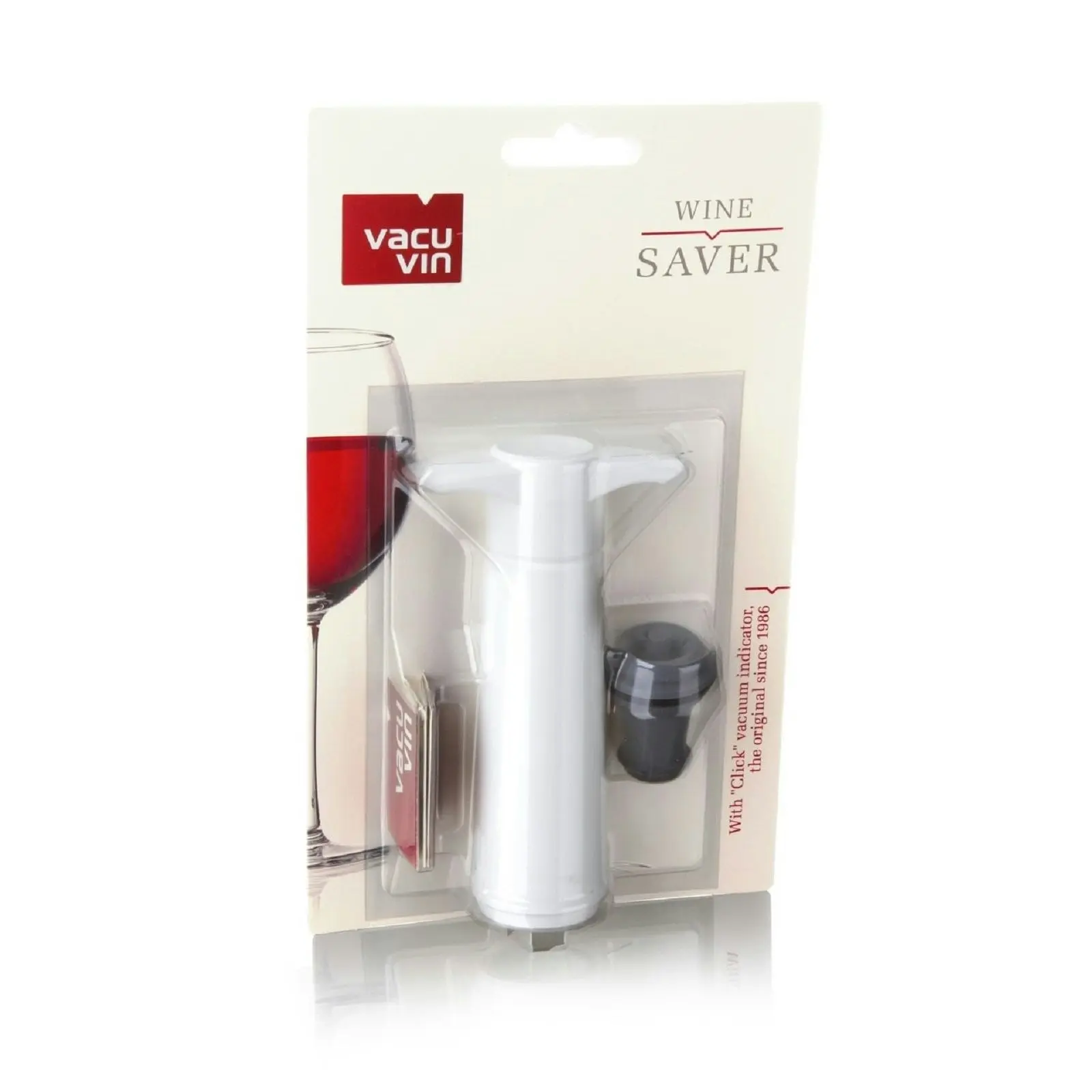 Vacu Vin Wine Saver   White Or Black