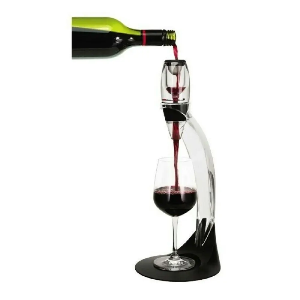 Avanti Deluxe Red Wine Aerator Set With Pouring Stand