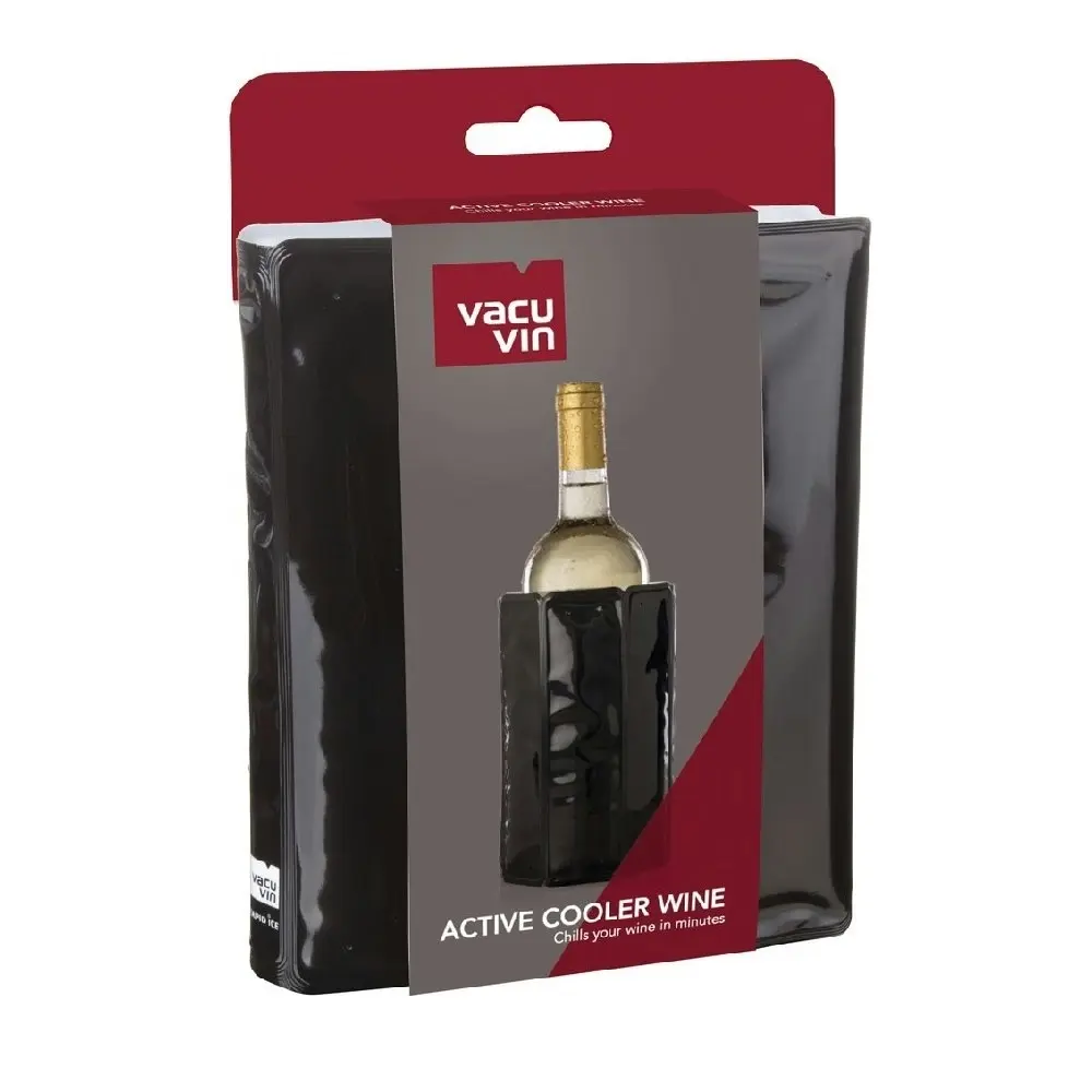 Vacu Vin Active Wine Cooler   Black