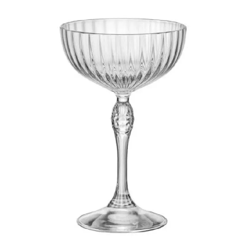 Bormioli Rocco AMERICA '20s 220ml COCKTAIL COUPE GLASSES SET 6