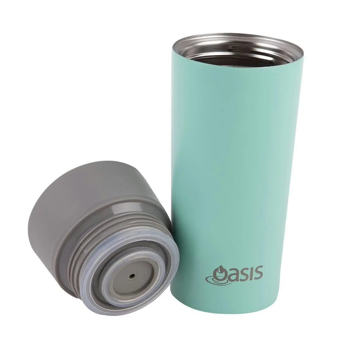 Oasis STAINLESS STEEL DOUBLE WALL INSULATED TRAVEL MUG 360ml