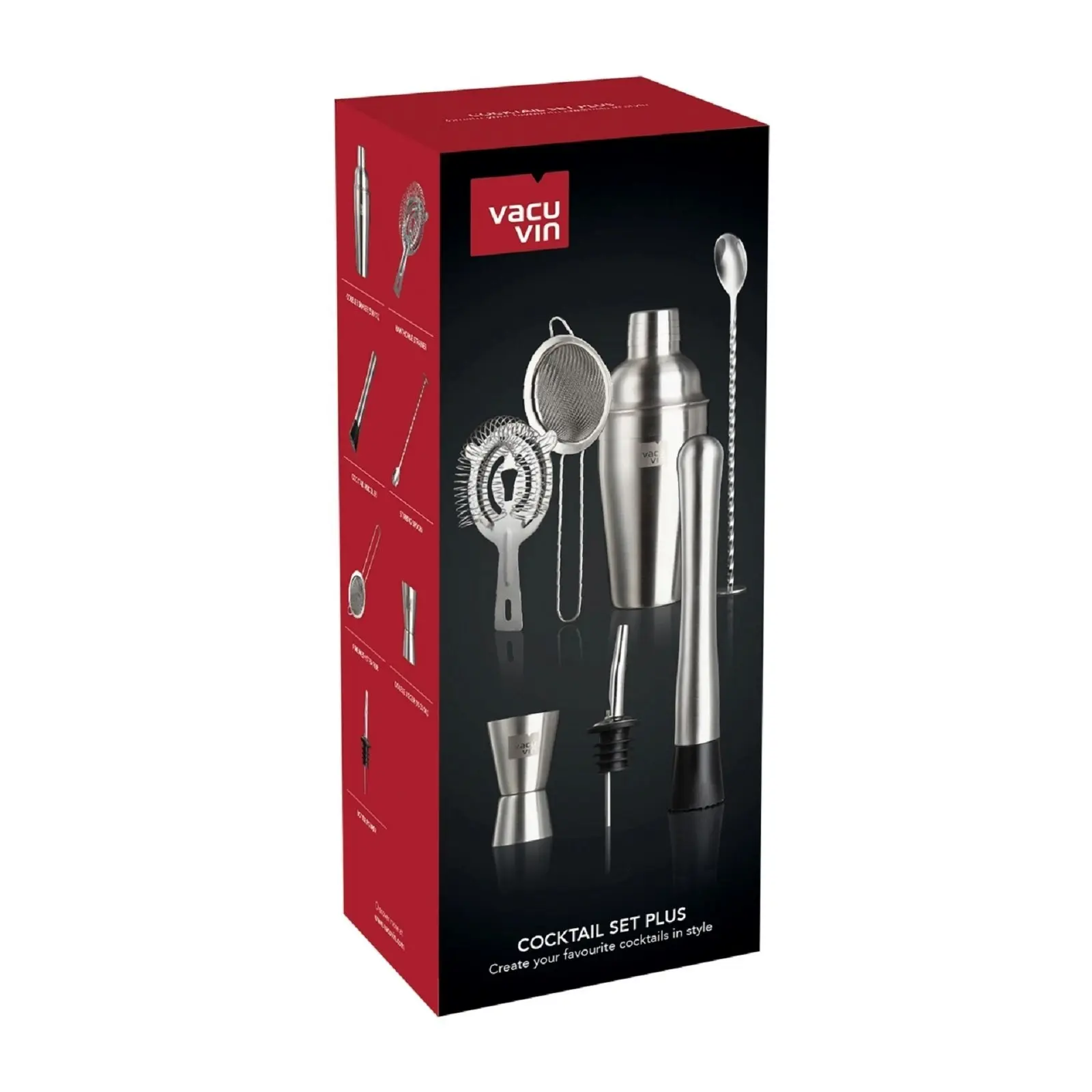 Vacu Vin Executive Plus 7 Piece Cocktail Set