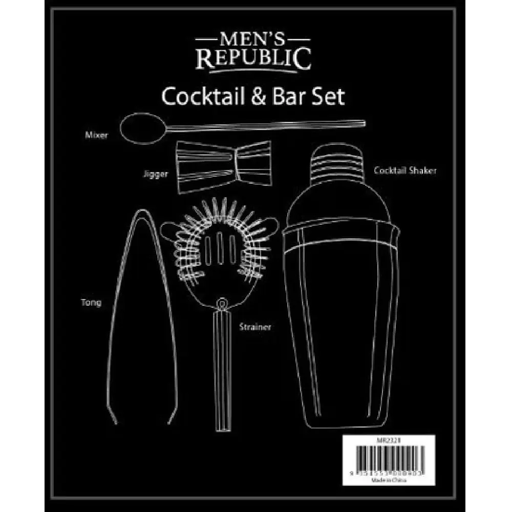 Men's Republic 5 Piece Cocktail Set