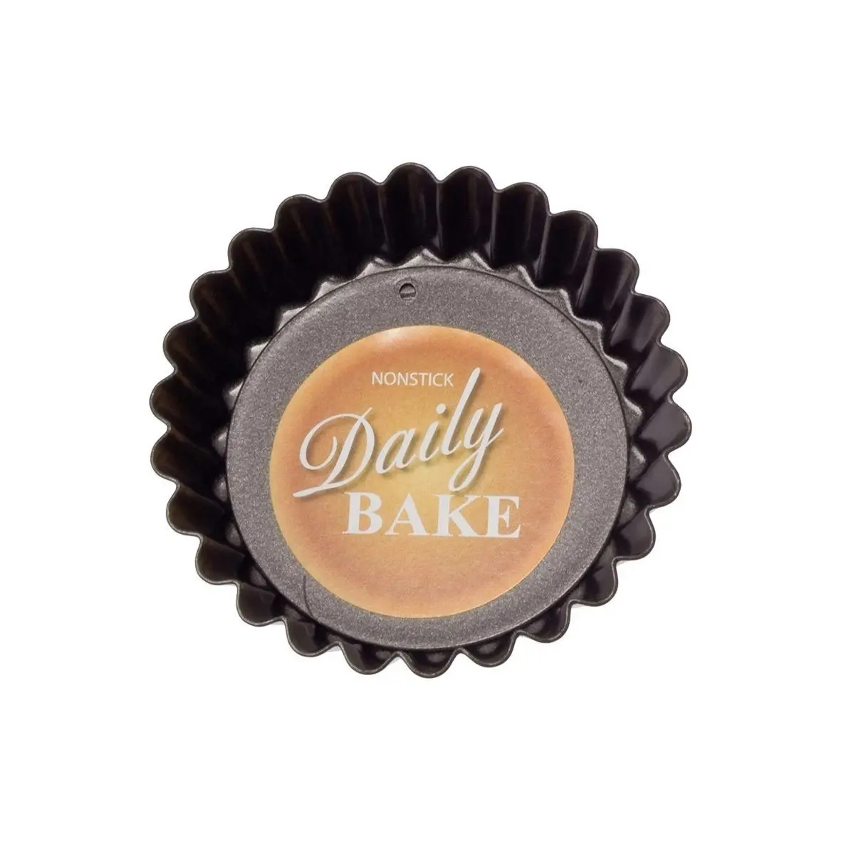 Daily Bake 7.5cm x 2cm NON STICK MINI QUICHE PAN SET OF 12