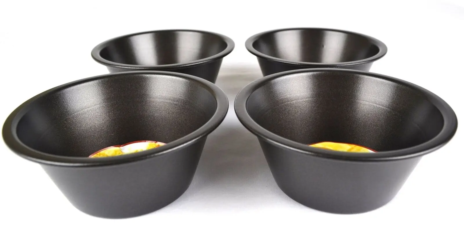 Daily Bake 12cm x 5cm NON STICK MINI PIE PANS - SET of 4