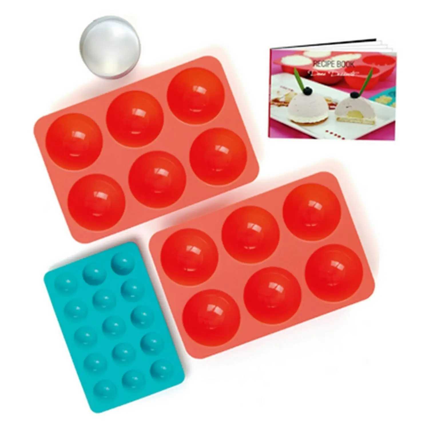 Silicone Dome Dessert Mould Set