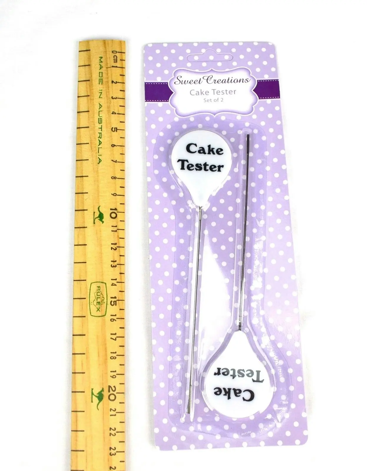 Appetito Set Of 2 Cake Testers