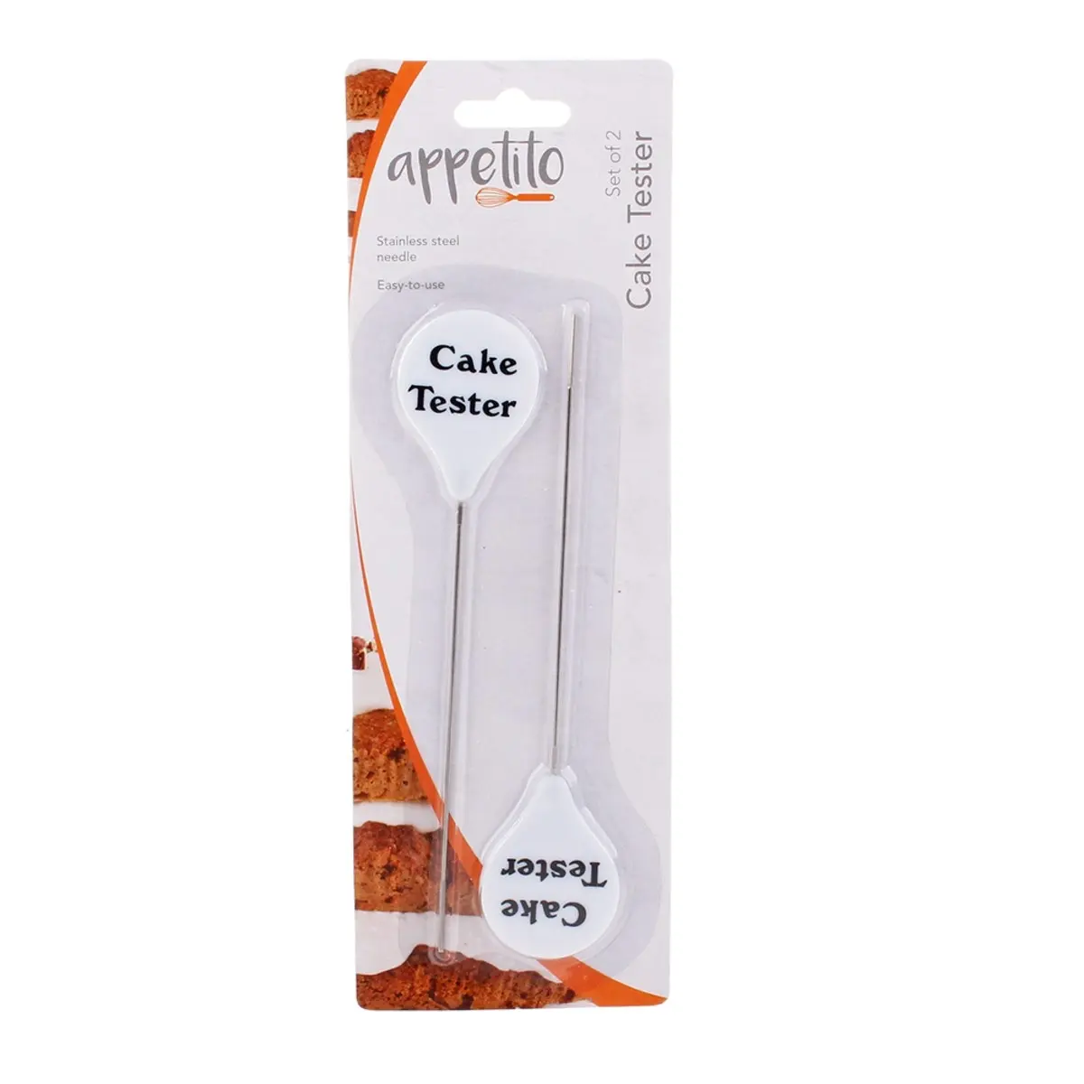 Appetito Set Of 2 Cake Testers