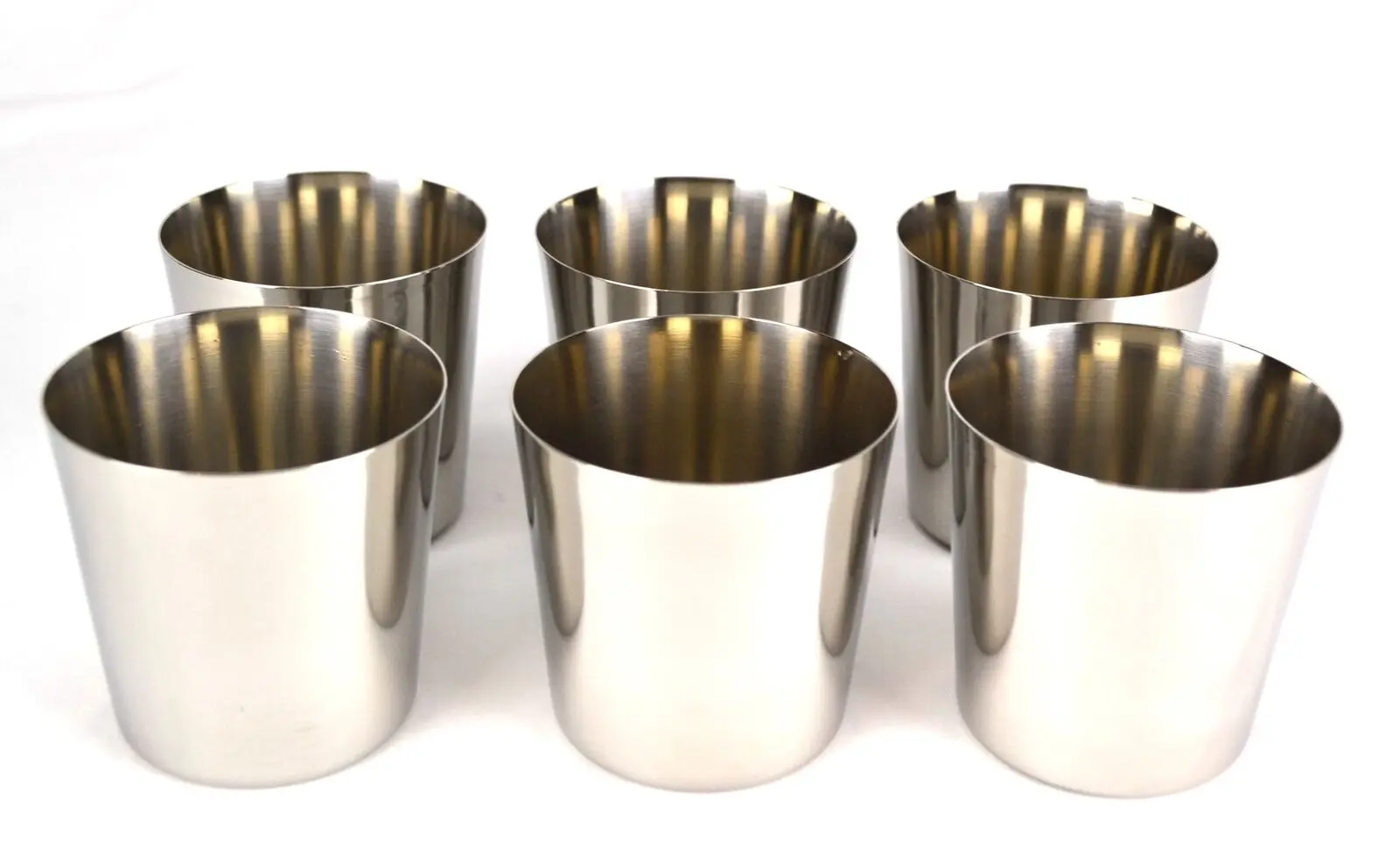 Stainless Steel Dariole Moulds   Set Of 6