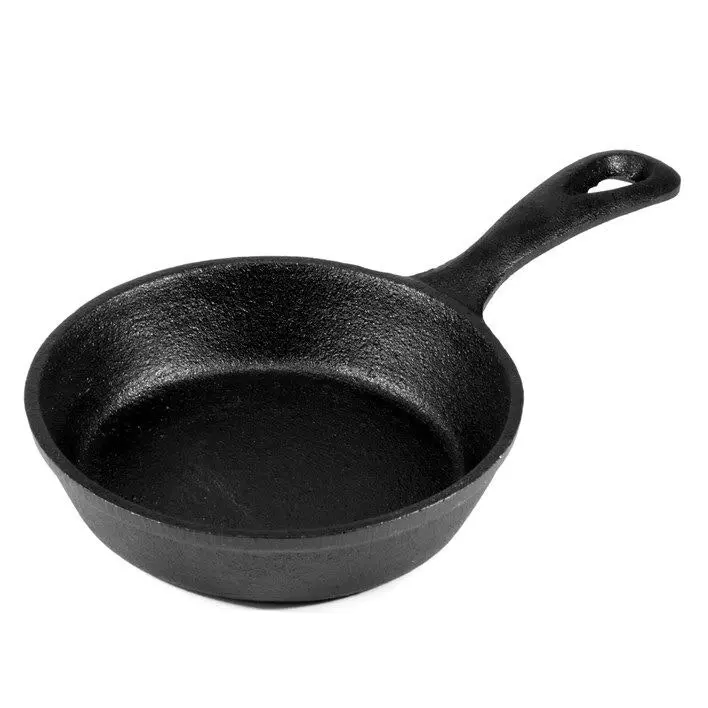 Chef Inox Cast Iron Mini Skillet   Round Or Square