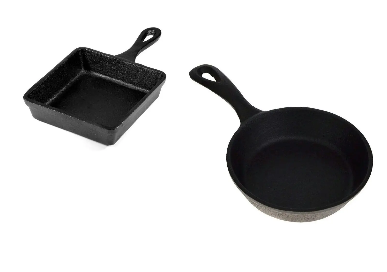 Chef Inox Cast Iron Mini Skillet   Round Or Square