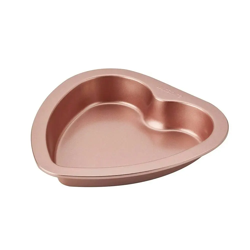 Wiltshire ROSE GOLD NON STICK HEART CAKE PAN 19cm