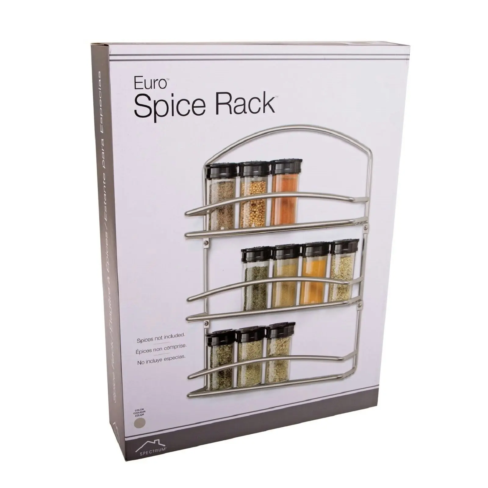 Spectrum Euro 3 Tier Spice Rack