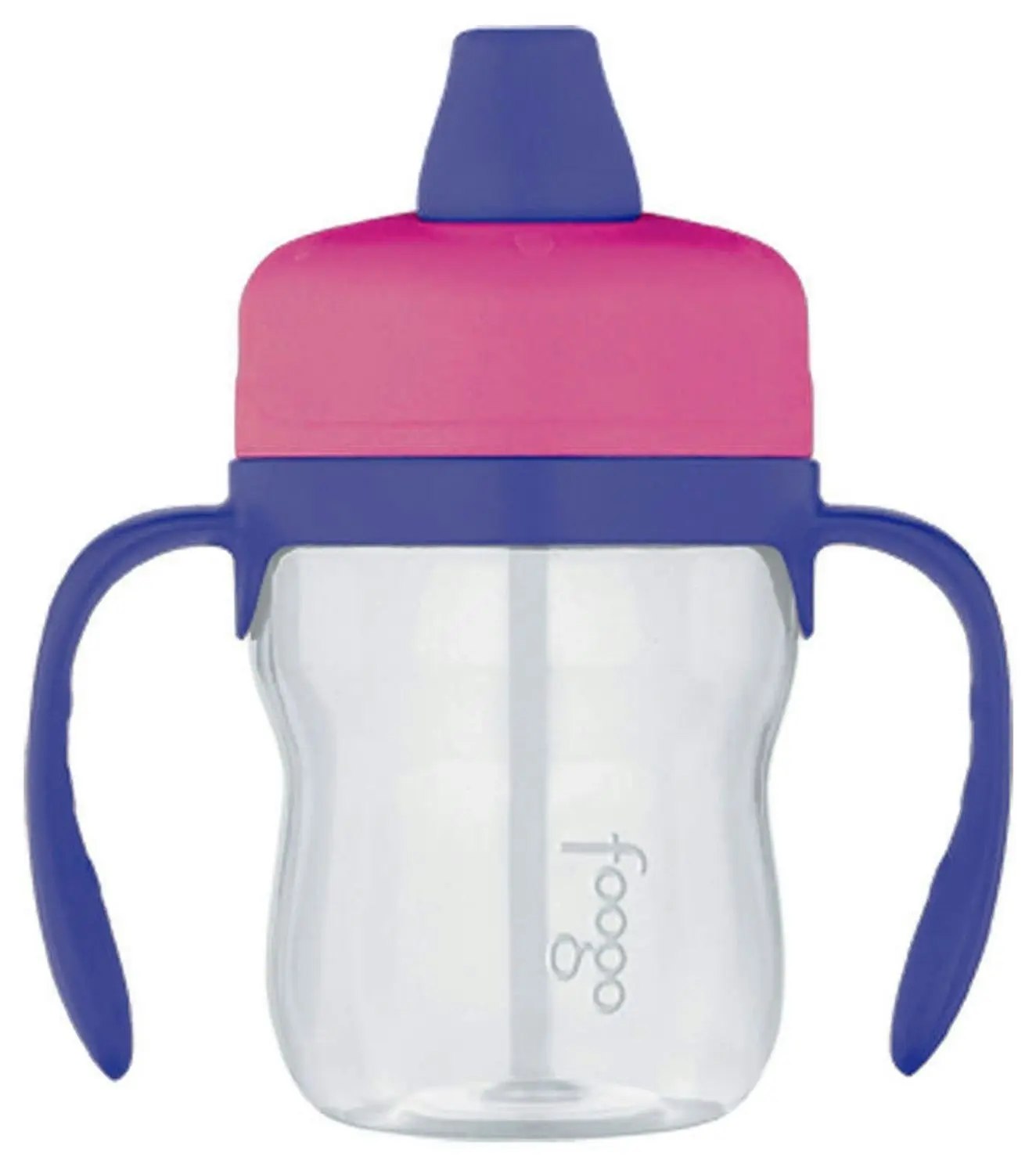 Thermos FOOGO 235ml TRITAN SIPPY CUP WITH HANDLES - PINK OR BLUE