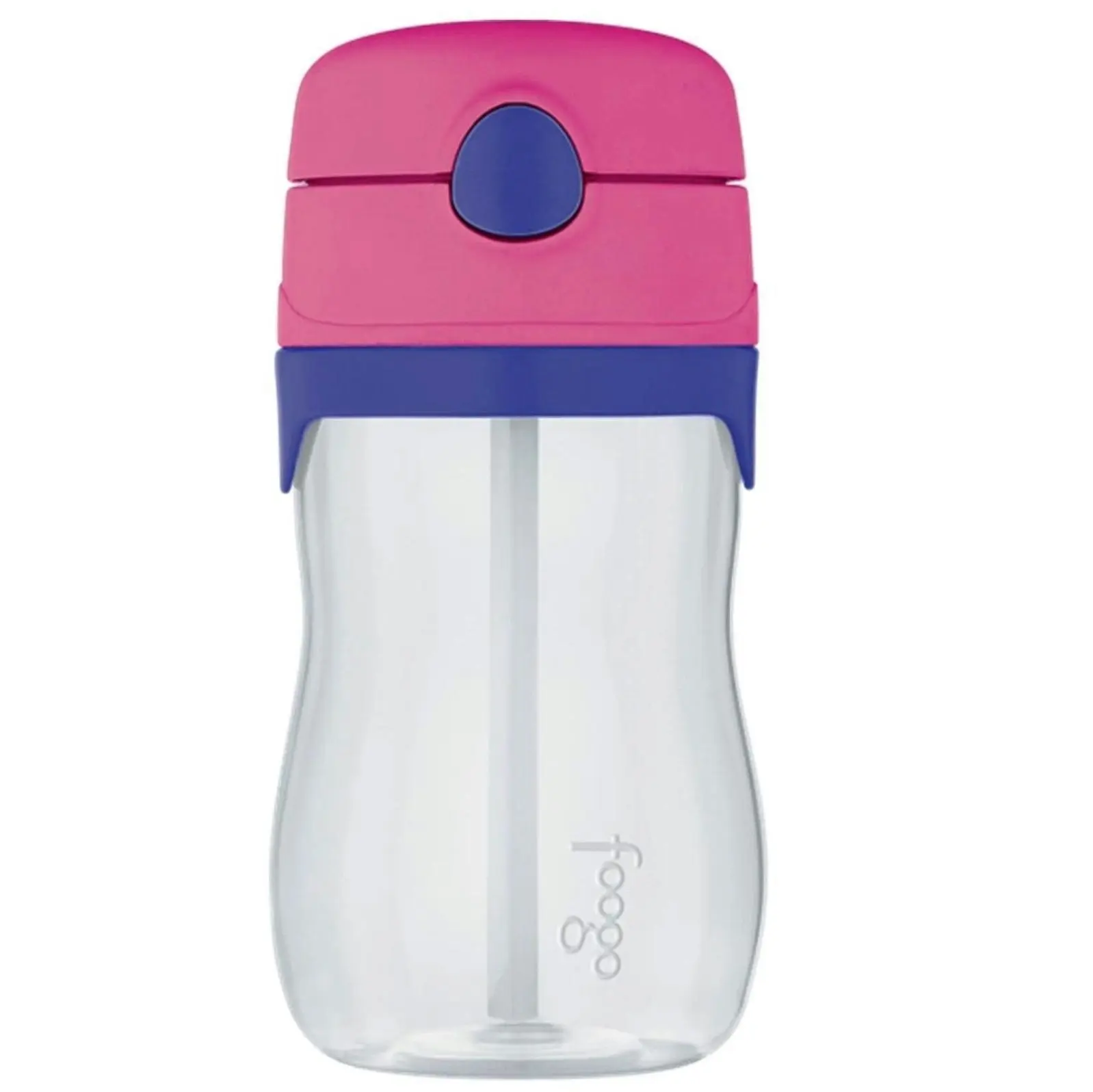 Thermos FOOGO 360ml TRITAN DRINK BOTTLE WITH STRAW - PINK OR BLUE