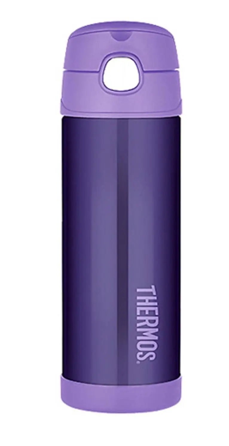 Thermos 470ml FOOD JAR + BOTTLE - CHARCOAL OR PURPLE