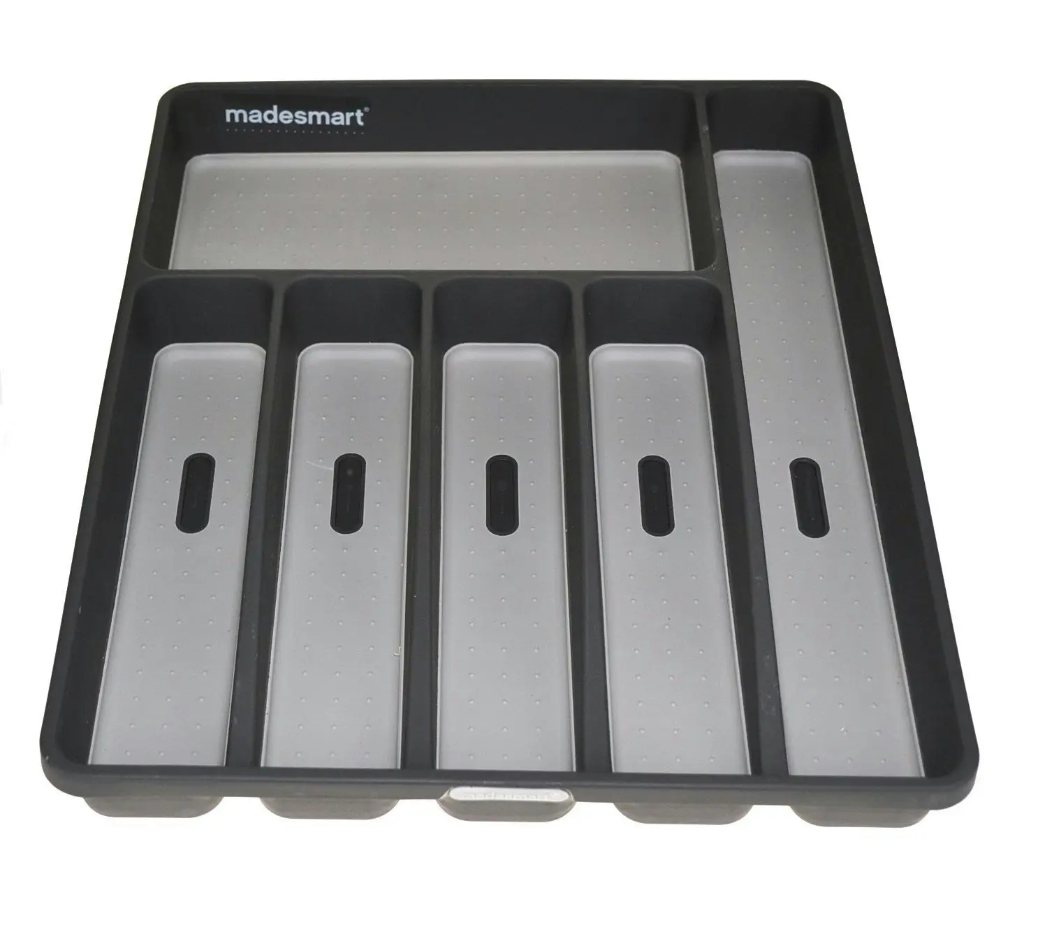 Madesmart Cutlery Tray 6 Compartment   White Or Grey