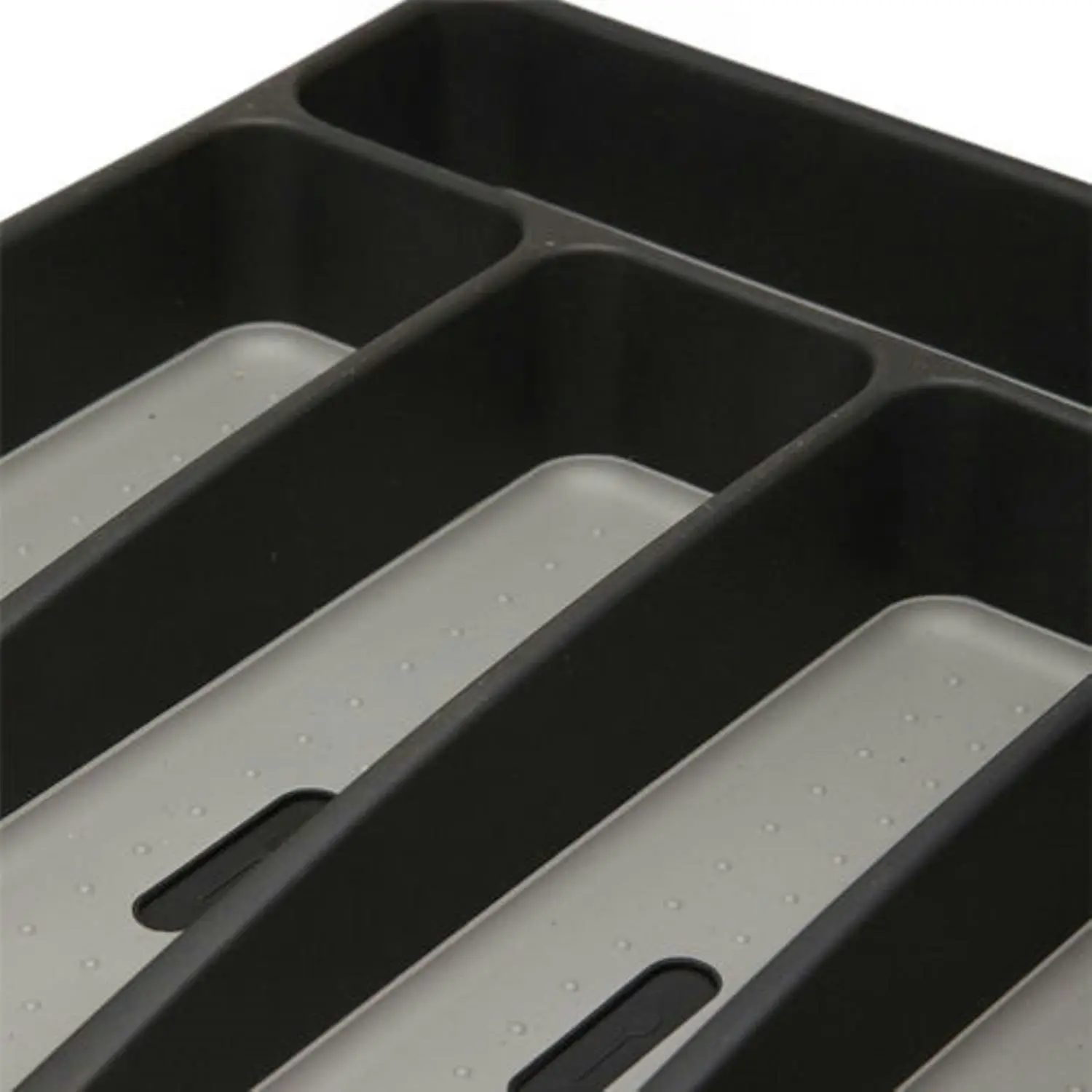 Madesmart Cutlery Tray 6 Compartment   White Or Grey