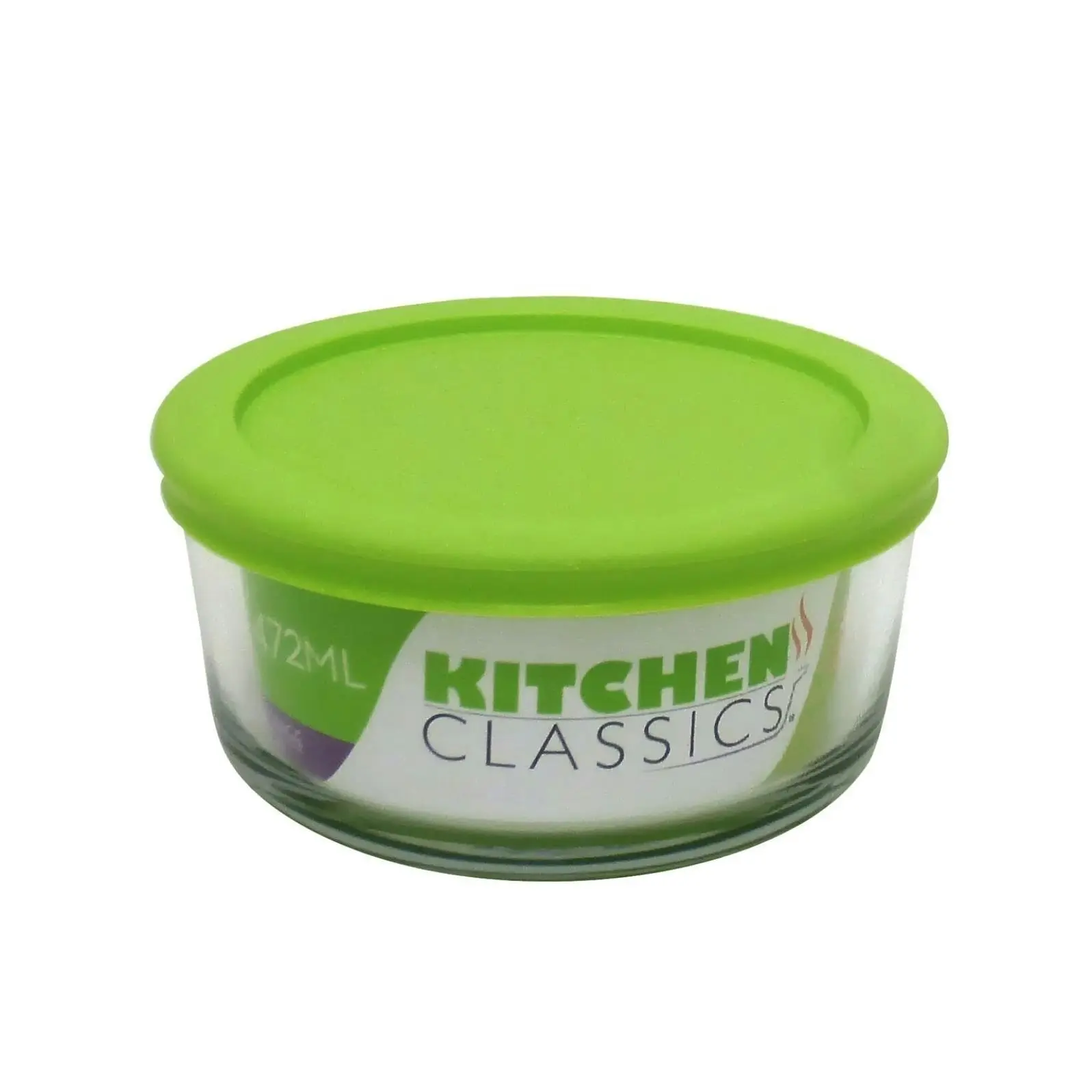 Kitchen Classics Round Glass Dish With Lid   2, 4 Or 7 Cup